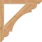 Ekena Millwork Olympic Slat Smooth Bracket, Western Red Cedar, 3 1/2"W x 40"D x 40"H BKT04X40X40OLY06SWR - alternate 2